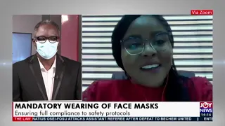 Mandatory Wearing of Face Masks Ensuring full compliance to safety protocols (31-1-21)