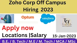 ZOHO Off Campus Hiring | off campus drive 2023| Software developer | OffCampus Drive 2023 @Corporate_9to6