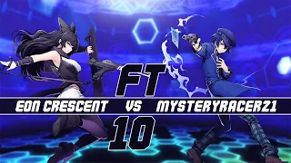 BBTAG 2.0 FT10 Eon Crescent (Blake/Yumi) vs MysteryRacer21 (Adachi/Naoto S.)