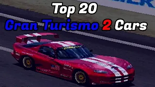 Top 20 Gran Turismo 2 cars