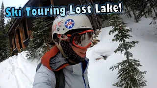 A Proper Solo Backcountry SKI TOUR in Lost Lake Colorado!!