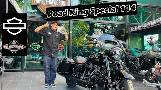 New Road King Special114 2023 ราชาแห่งท้องถนนกับชุดท่อScremin Eagle สูตรHD #Flhrxs #TumHarleyPataya