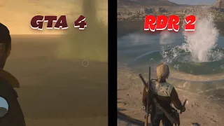 Сравнение ФИЗИКИ в GTA 4 vs RDR 2