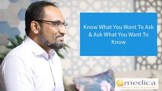 Communication and Consultation Skills: Know What You Want to Ask, Ask What You Want to Know!