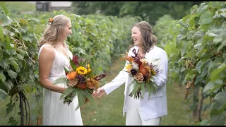 Laura + Jessica | Chisago City, Minnesota Wedding