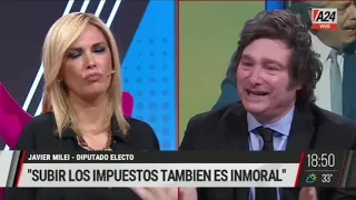 Canosa con Javier Milei: "Para el Gobierno soy peligroso y sí, soy peligroso" (22/11/2021)