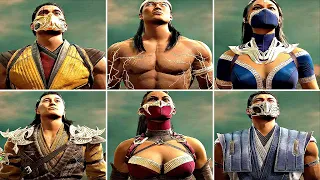 Mortal Kombat 1 - Ending The Game With Every Character (All Different Scenarios & Story Endings)