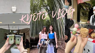 Kyoto Vlog | Arashiyama Forest, Sagano Romantic Train and Food