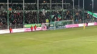 Austria Lustenau vs FAC Wien - Jubel auf der Nordtribüne im Reichshofstadion