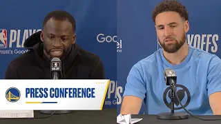 Draymond Green & Klay Thompson Discuss Warriors Game 5 Win Over Kings | April 26, 2023