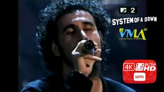 System Of A Down - Chop Suey! MTV Latin Awards, Miami Beach 2002 (4k Ultra HD Video Quality| 60 FPS)