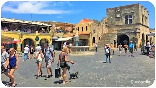 Old Town of Rhodes, Greece (Full HD)