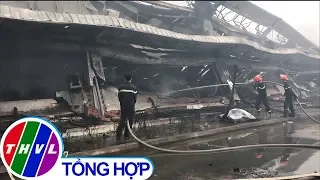 Cháy lớn tại Công ty May Nhà Bè - Sóc Trăng