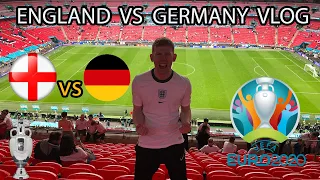 England knock out Germany at Wembley! Unreal scenes!!!! - England vs Germany Vlog- EURO 2020