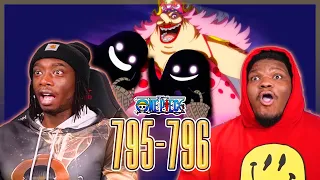 BIG MOM OUT HERE SNATCHING SOULS?! OP - Episode 795, 796 | Reaction