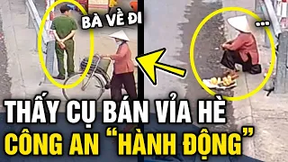 Đang ngồi 'BÁN VỈA HÈ', cụ bà 'RỜI ĐI' khi công an đến và SỰ THẬT ẤM LÒNG phía sau | Tin 3 Phút