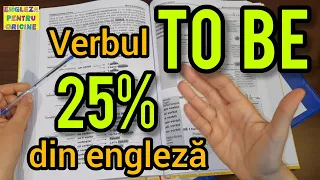 Lecţia # 246 – Verbul TO BE 👑 = 25% din engleză 💥