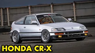 【Honda CR-X】B16A swap & full custom!!mugen wheel&uphlstery and more.