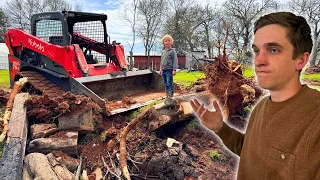 Massive Backyard Pond Build. Day 1