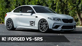 BMW M2 Competition on APEX 20" VS-5RS Forged Wheels