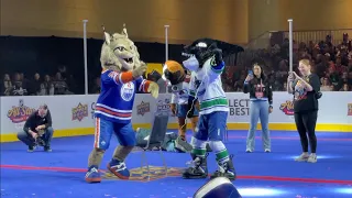 Musical Chairs - 2024 NHL Mascot Showdown - NHL All-Star Weekend - Toronto