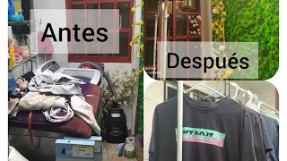 Vlog/Casa INFONAVIT. Organización de un pequeño cuarto de lavado