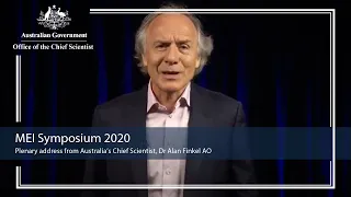 Technology: Melbourne Energy Institute Symposium | 2020 | Plenary