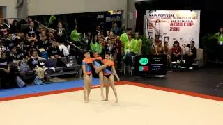 Acrobatic Gymnastics MIAC 2011 - POR GCP W3 AG Dynamic