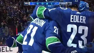 Toronto Maple Leafs  vs Vancouver Canucks | Eriksson strikes on the backhand