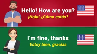 ✅ Aprende Inglés Básico Para Principiantes 👨‍🏫 | Conversación Lenta y Fácil en Inglés 🗽
