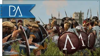 Spartans Lay Siege To Athens - Peloponnesian War - Total War: Rome 2
