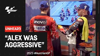 The Top 3 react to the race! 👀 | 2023 #AustrianGP