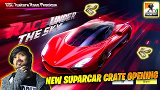 😱 OMG !! BRAND NEW SUPARCAR TUATARA CRATE OPENING IN BGMI - GOD LEVEL CRATE OPENING GONE WRONG