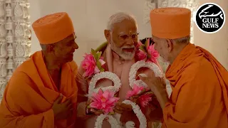 Watch: Indian Prime Minister Narendra Modi inaugurates BAPS Hindu Mandir in Abu Dhabi