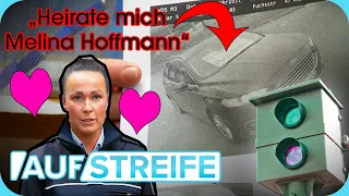 Antrag via Blitzerfoto: Unbekannter will Polizistin Melina Hoffmann heiraten!? | Auf Streife | SAT.1