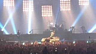 Rammstein's Flake crowd rafting live