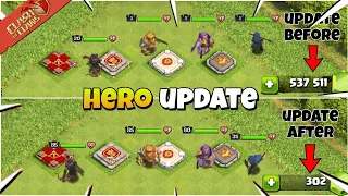 Only Gem Use!! Quick All Hero's Update Max Level - Clash Of Clans