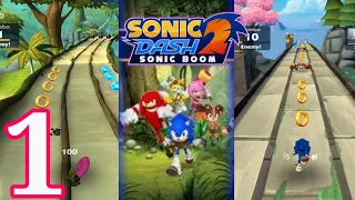 Sonic Dash 2: Sonic Boom - Gameplay Walkthrough Part 1  (iOS, Android)