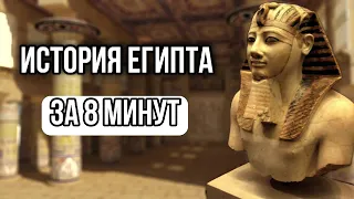 История Египта за 8минут (от древнего -до наших дней)