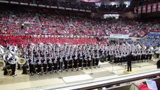 Ohio State Marching Band Plays Navy Hymn Eternal Father at Skull Session 10 19 2013 OSU vs Iowa