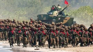 Burma ramah CIVIL WAR a chhuak ta!|China a inrawlh thuk tawh hle|An ram buaina chipchiar chu.