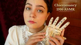 (1916) Detailed Palm Reading by Firelight ✨ Immersive & Cinematic ✨ ASMR Soft Spoken Historical RP