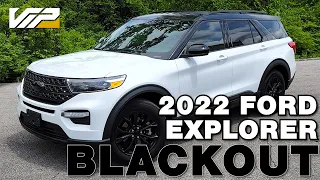 BLACKED OUT 2022 Ford Explorer | CHROME DELETE BUILD