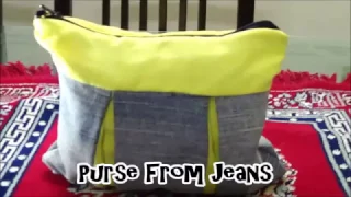 Purse From Jeans