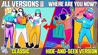 COMPARING 'WHERE ARE YOU NOW?' - CLASSIC x HIDE-AND-SEEK VERSION | JUST DANCE 2019