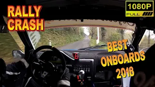 The best onboard RALLY 2018 💥 Crash, Fail,Full Attack & Show by Chopito Rally Crash