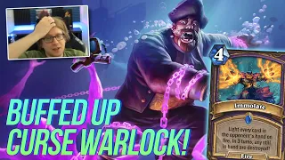 NEW PATCH! New Cards for CURSE WARLOCK?!?! | Hearthstone Standard | Savjz