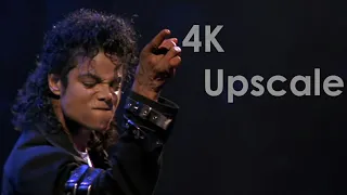 Michael Jackson - Man In The Mirror (Moonwalker DVD Version) (Remastered 4K Upscale)