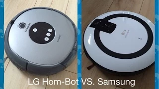 LG Hom-Bot VS. Samsung Navibot