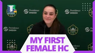 Nika Muhl on PLAYING for Seattle Storm HC Noelle Quinn, ADMITS she wanted to TRANSFER from UConn